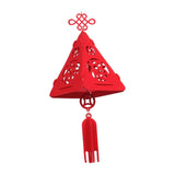 Maxbell Chinese Lantern Red Lantern 3D Lantern for Spring Festival New Year Decor Fu