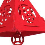 Maxbell Chinese Lantern Red Lantern 3D Lantern for Spring Festival New Year Decor Fu