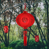 Maxbell Chinese Lantern Lantern Lucky for Spring Festival Celebration 30cmx55cm