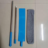 Maxbell Retractable Crevice Dust Cleaner with Long Handle for Furniture Bottom with 2 Cloths
