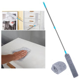 Maxbell Retractable Crevice Dust Cleaner with Long Handle for Furniture Bottom with 2 Cloths
