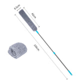 Maxbell Retractable Crevice Dust Cleaner with Long Handle for Furniture Bottom with 3 Cloths