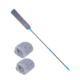 Maxbell Retractable Crevice Dust Cleaner with Long Handle for Furniture Bottom with 3 Cloths