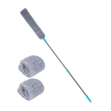 Maxbell Retractable Crevice Dust Cleaner with Long Handle for Furniture Bottom with 3 Cloths