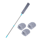 Maxbell Retractable Crevice Dust Cleaner with Long Handle for Furniture Bottom with 4 Cloths