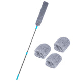 Maxbell Retractable Crevice Dust Cleaner with Long Handle for Furniture Bottom with 4 Cloths
