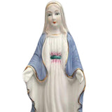 Maxbell Bedside Table Lamp Ceramic Virgin Mary Statue Dining Room LED Night Light