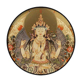 Maxbell Chinese Style Framed Canvas Wall Art Decor for Yoga Meditation Room Office StyleA