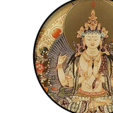 Maxbell Chinese Style Framed Canvas Wall Art Decor for Yoga Meditation Room Office StyleA