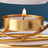 Maxbell Oil Melt Tealight Holder Wax Candle Tart for Living Room Table