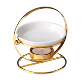 Maxbell Oil Melt Tealight Holder Wax Candle Tart for Living Room Table