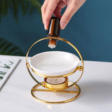 Maxbell Oil Melt Tealight Holder Wax Candle Tart for Living Room Table