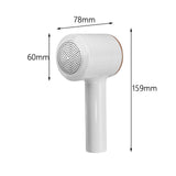 Maxbell Electric Fabric Shaver Adjustable for Clothes Clothing Removing Fleece Fuzz White