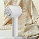 Maxbell Electric Fabric Shaver Adjustable for Clothes Clothing Removing Fleece Fuzz White