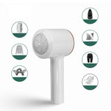 Maxbell Electric Fabric Shaver Adjustable for Clothes Clothing Removing Fleece Fuzz White