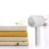 Maxbell Electric Fabric Shaver Adjustable for Clothes Clothing Removing Fleece Fuzz White