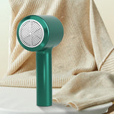 Maxbell Electric Fabric Shaver Adjustable for Clothes Clothing Removing Fleece Fuzz Green