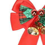 Maxbell 50Pieces Decoration Bow Glitter with Bells Elegant Large for Wedding Xmas