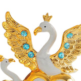 Maxbell Swan Figurines Ornament Farmhouse Centerpiece Bedroom Home Office Party Gold