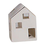 Maxbell Ceramic Candle Holder White Tealight Holder Modern for Home Tabletop Wedding D