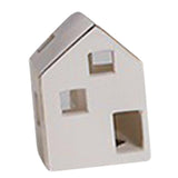 Maxbell Ceramic Candle Holder White Tealight Holder Modern for Home Tabletop Wedding D