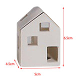 Maxbell Ceramic Candle Holder White Tealight Holder Modern for Home Tabletop Wedding D