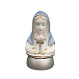 Maxbell Elegant Virgin Mary Sculpture Figurine Light Crafts Lantern Night Light