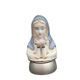Maxbell Elegant Virgin Mary Sculpture Figurine Light Crafts Lantern Night Light