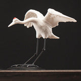 Maxbell Crane Statue Figurine Modern Minimalist Bird ornament Home Bedroom StyleD
