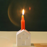 Maxbell Ceramic Candle Holder Decorative Gift Modern Display Stand for Celebration A