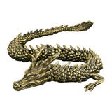 Maxbell Antique Snake/Dragon Statue Collectibles Feng Shui Figurine for Office Shelf Dragon Figurine
