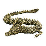 Maxbell Antique Snake/Dragon Statue Collectibles Feng Shui Figurine for Office Shelf Dragon Figurine