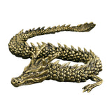 Maxbell Antique Snake/Dragon Statue Collectibles Feng Shui Figurine for Office Shelf Dragon Figurine