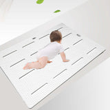 Maxbell Bathroom Bath Mat Absorbent Non Slip Rug Comfortable Shower Carpets Soft white