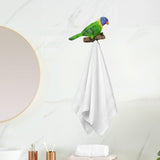 Maxbell Reusable Resin Coat Hook Clothes Hanger Holder for Towel Jacket Entryway 13cmx3.5cmx8cm