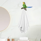 Maxbell Reusable Resin Coat Hook Clothes Hanger Holder for Towel Jacket Entryway 12cmx3.5cmx9.2cm