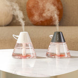 Maxbell Mist Humidifier with Lights Mist Spray 2 Mist Modes for Indoor Home Decor Black