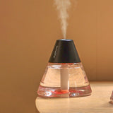 Maxbell Mist Humidifier with Lights Mist Spray 2 Mist Modes for Indoor Home Decor Black