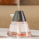Maxbell Mist Humidifier with Lights Mist Spray 2 Mist Modes for Indoor Home Decor Black