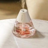 Maxbell Mist Humidifier with Lights Mist Spray 2 Mist Modes for Indoor Home Decor White