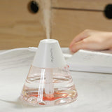 Maxbell Mist Humidifier with Lights Mist Spray 2 Mist Modes for Indoor Home Decor White