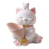 Maxbell Resin Cat Statue Flowerpot Stems Bunch Party Home Plant Planters Flower Vase