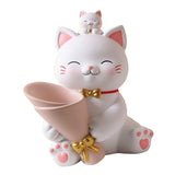 Maxbell Resin Cat Statue Flowerpot Stems Bunch Party Home Plant Planters Flower Vase
