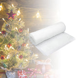 Maxbell Artificial Snow Roll Mat Crafts Photo Prop 31Inx94in for Xmas Tree Festival