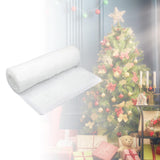 Maxbell Artificial Snow Roll Mat Crafts Photo Prop 31Inx94in for Xmas Tree Festival