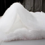 Maxbell Christmas Snow Roll Snow Blanket Snow Mat for Indoor Village Decorations 120cmx33cm