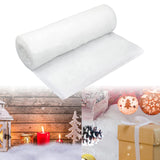 Maxbell Christmas Snow Roll Snow Blanket Snow Mat for Indoor Village Decorations 120cmx33cm