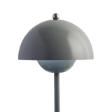 Maxbell USB Mushroom Bud Lamp Lamp LED Study Decorative Metal for Bar Living Room Gray