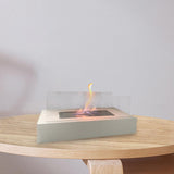 Maxbell Tabletop Bio Ethanol Fireplace Fire Bowls Pot for Events Backyard Picnic