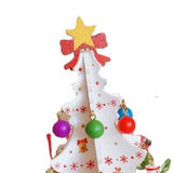 Maxbell Christmas Tree Bookshelf Desktop Decorative Creative for Festivals Gift White